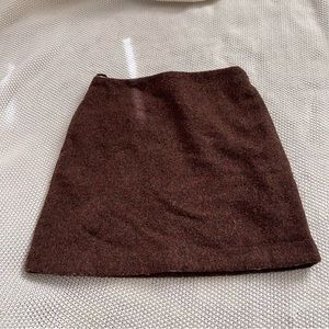 🥖 UNIQLO WOOL MINI SKIRT 🥖